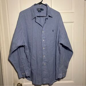 Ralph Lauren Light Blue Men's Button-Down Shirt